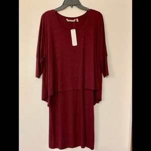 Beautiful wine colored dress fromSoft Surroundings